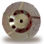Алмазная шлифовальная чашка по граниту Vacuum Brazed