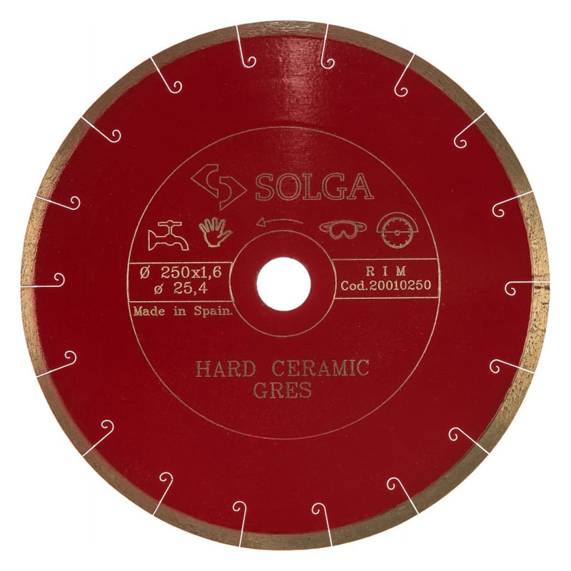 Алмазный диск HARD CERAMICS Solga Diamant